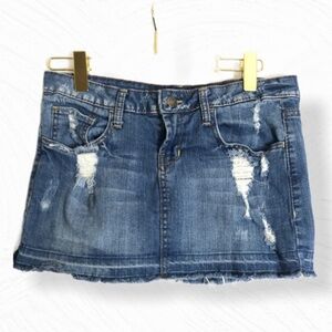 2.1 Denim cute little blue skirt